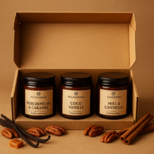 Coffret Ambiance  – Bougies PÉCANISSIMO