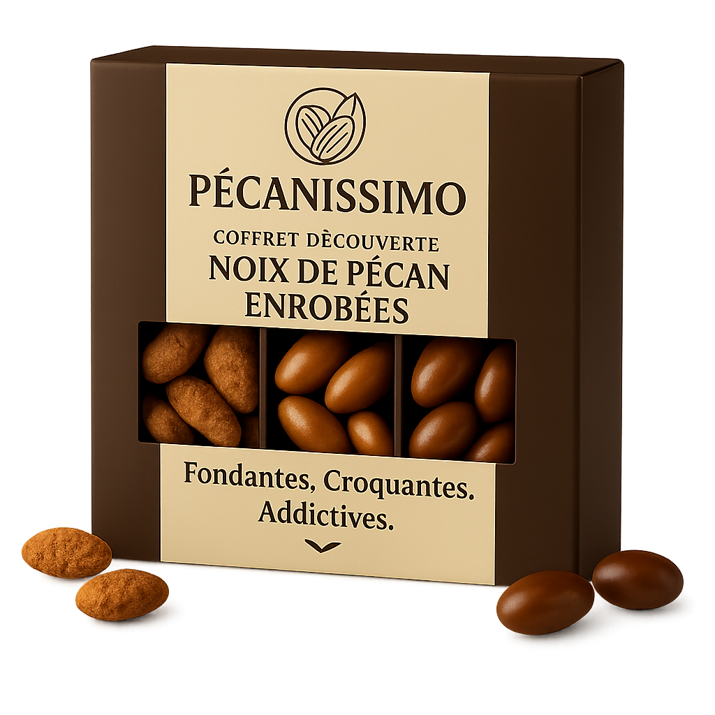 Coffret Découverte – Noix de Pécan Enrobées